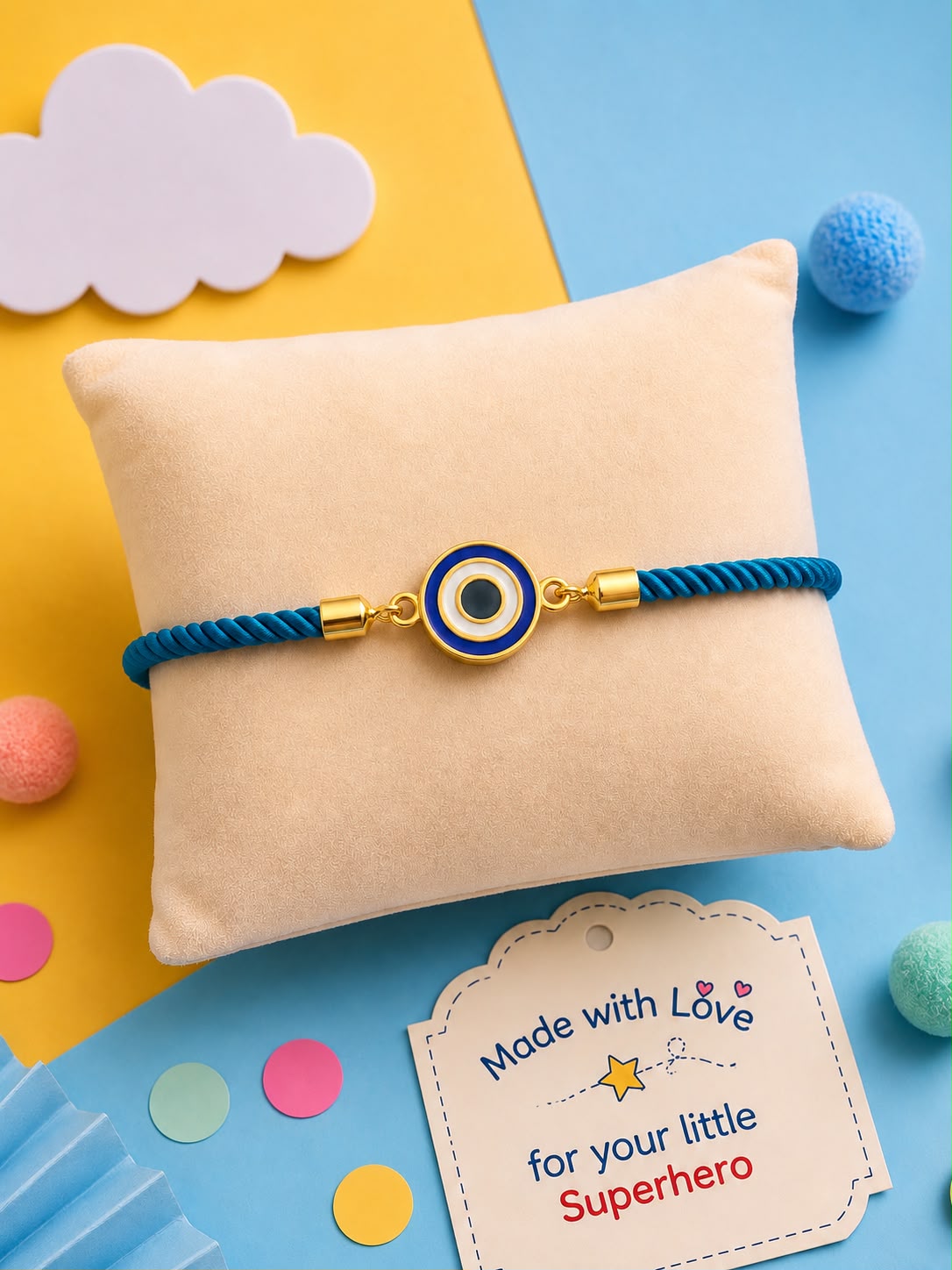Evil Eye Rakhi Bracelet