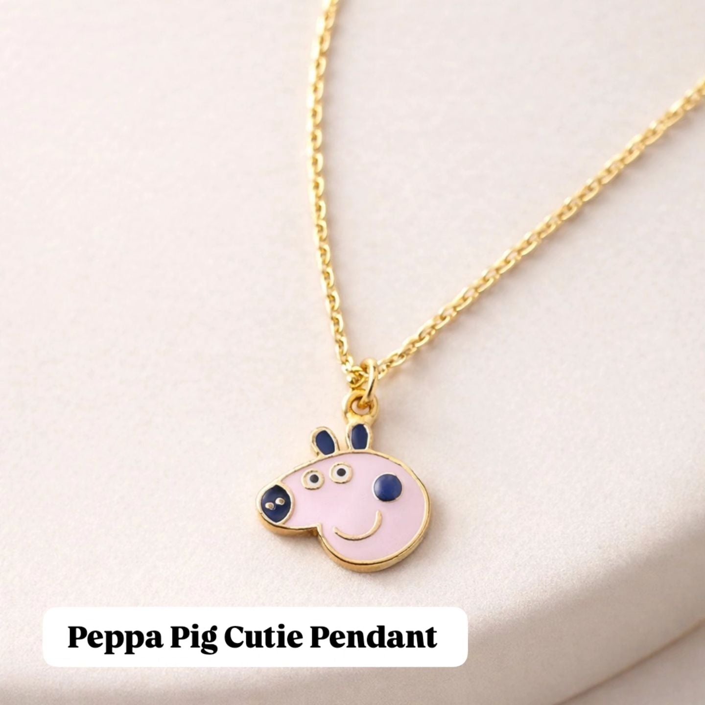 Peppa Pig Face Pendant