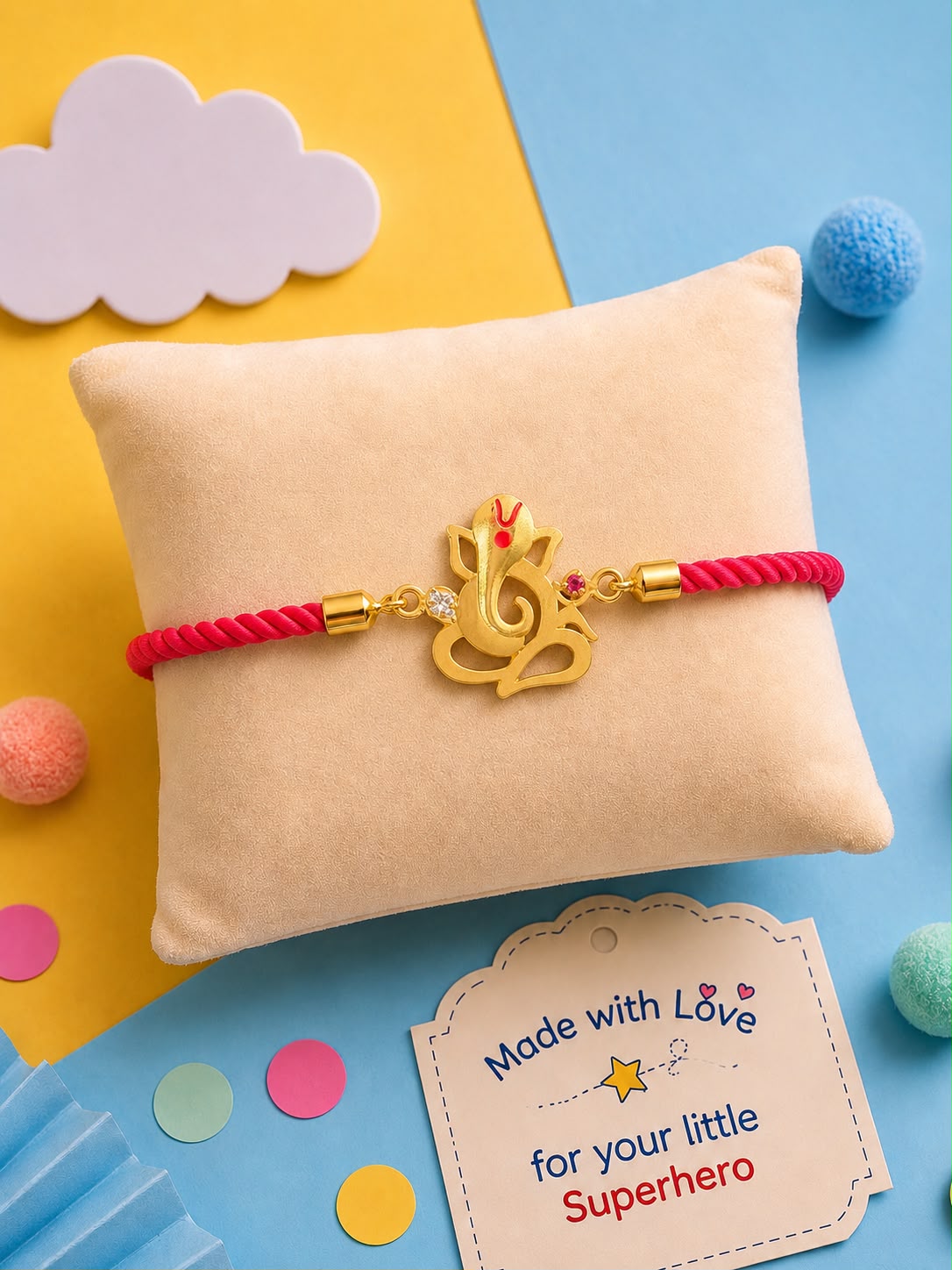 Ganesha Rakhi Bracelet