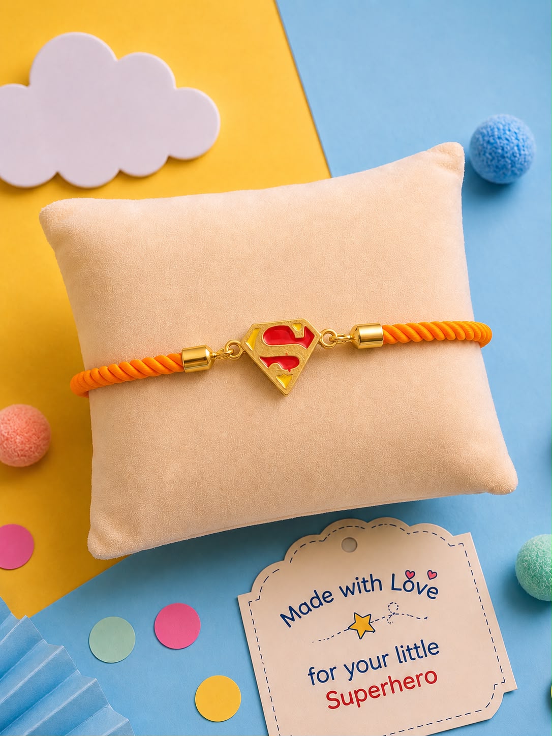 Superhero Rakhi Bracelet