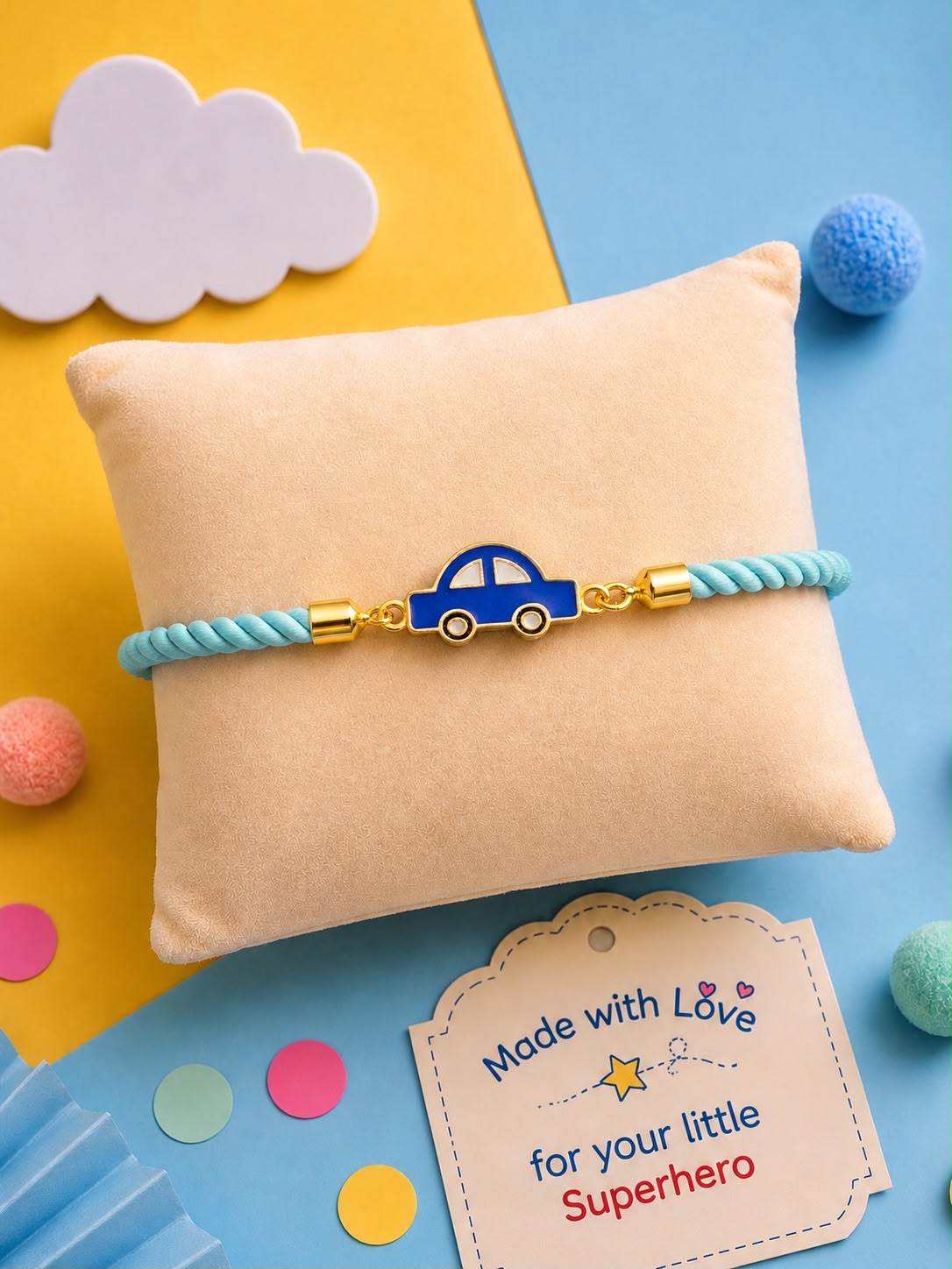 Car Rakhi Bracelet
