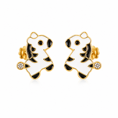 Little Zebra Stud Earrings