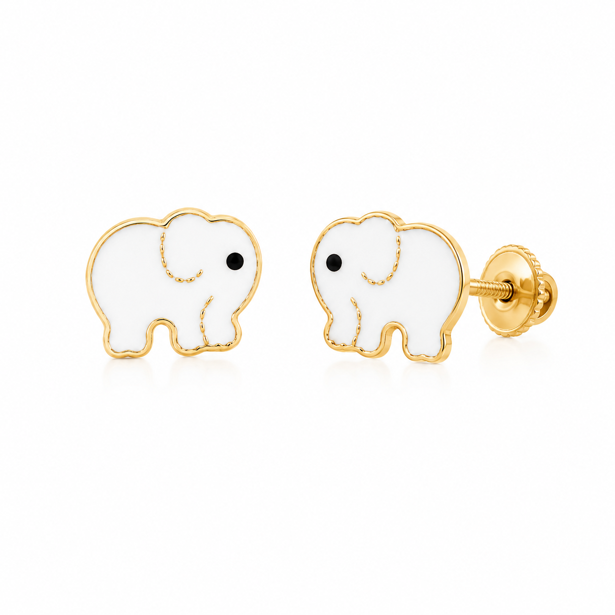 Little Elephant Kids Stud Earrings