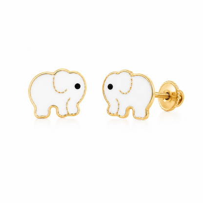 Little Elephant Kids Stud Earrings