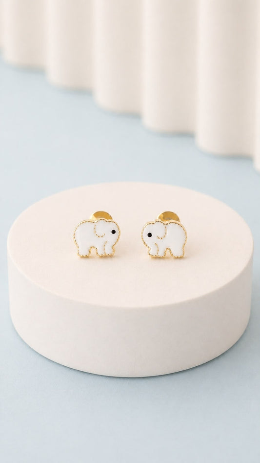 Little Elephant Kids Stud Earrings