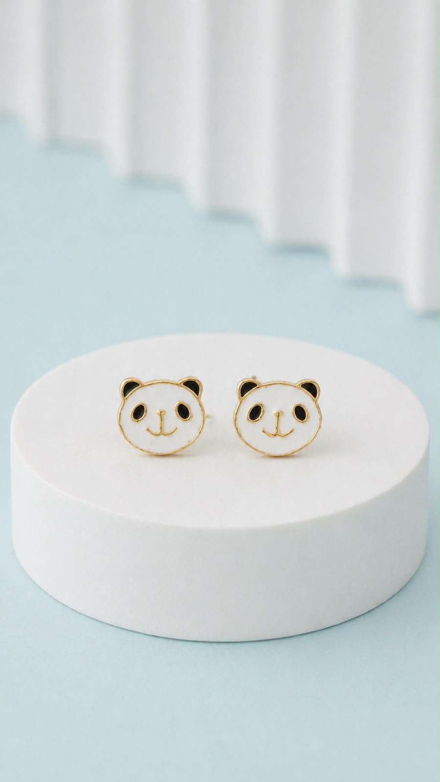 Cute Panda Stud Earrings
